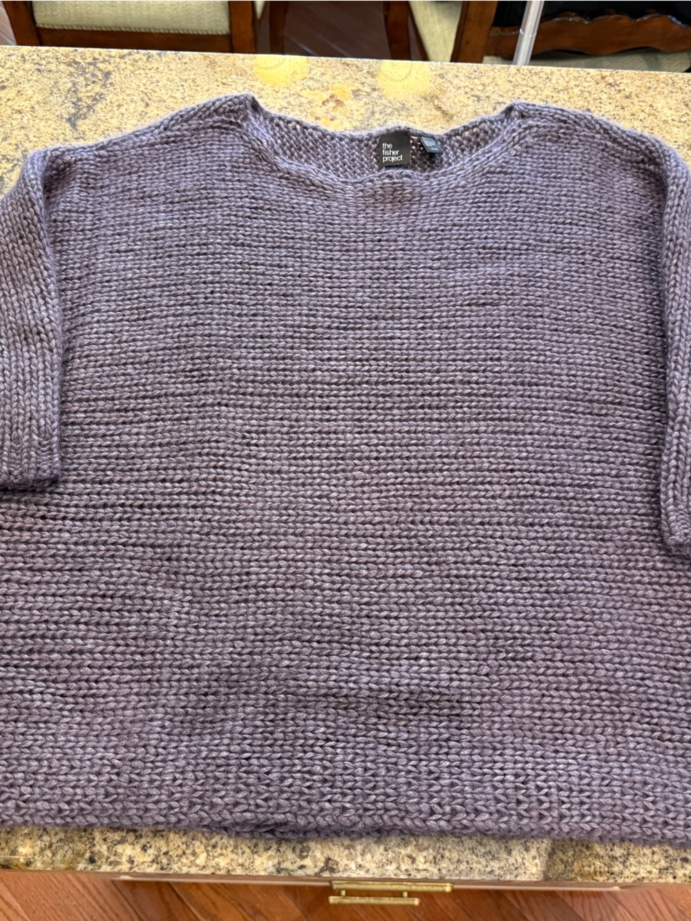 The Fisher Project Eileen Fisher Silk Mohair Cashmere Oversized Sweater XL - Picture 7 of 7